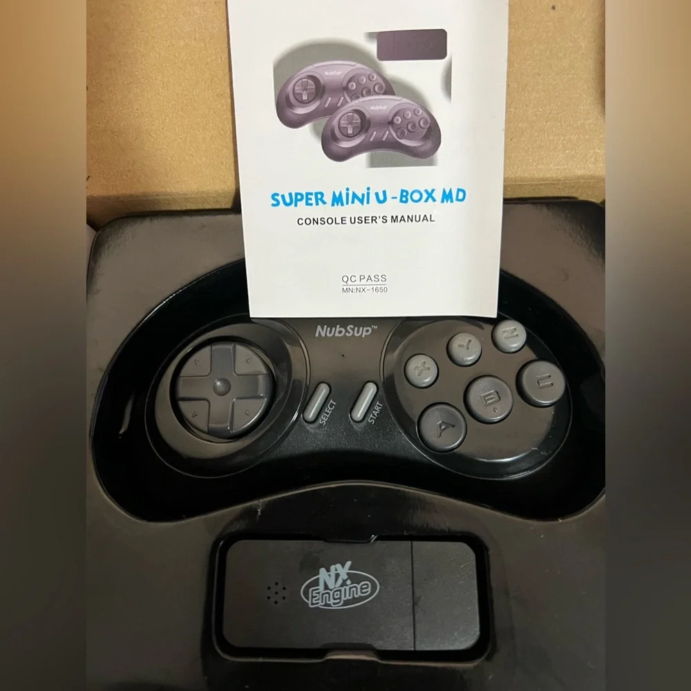 16BIT Mini HD Video Game Box. HDMI Plug & Play Console w/ 2 Wireless Controllers